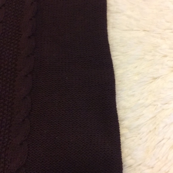 Old Navy Purple Cable Knit Sweater Dress - Picture 8 of 8